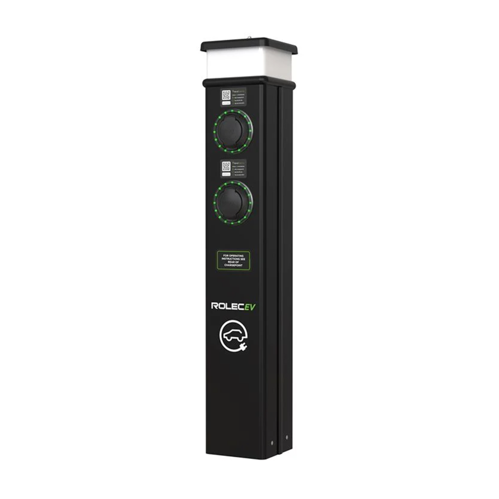 Rolec ROLEC0223 BasicCharge – Dual Socket 22KW EV Charger – 3 Colours Available