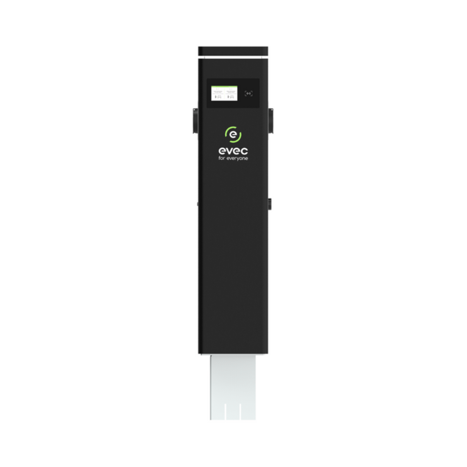 Evec EDP02-N – 22kW Pedestal EV Charger - Dual Socket