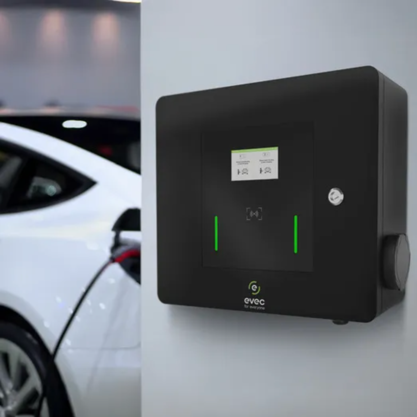 Evec EDW02 VECSPRINT – 22kW Dual Socketed Wall EV Charger
