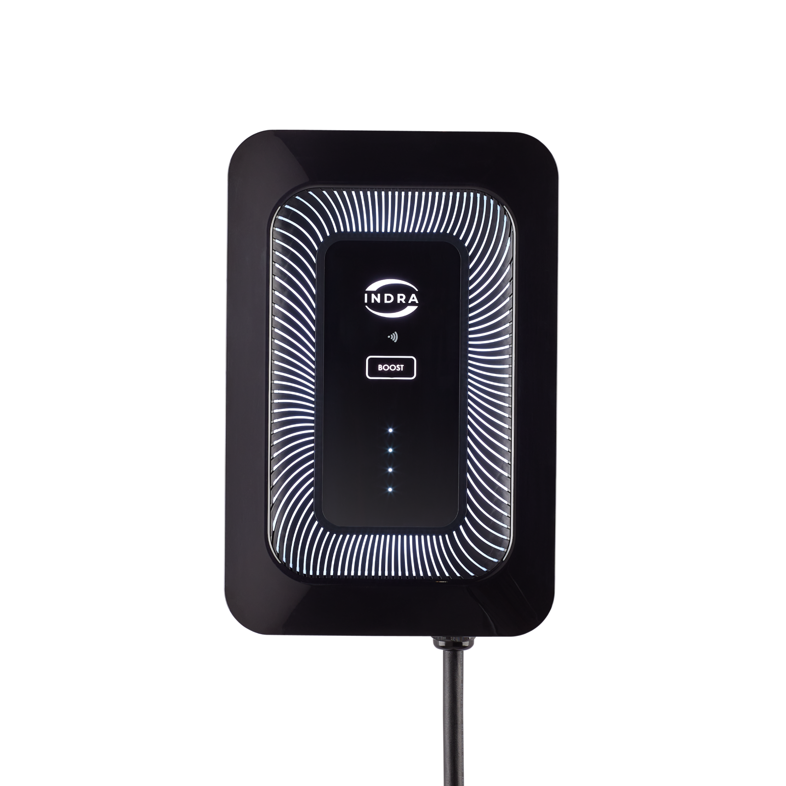 Indra Smart LUX – 7.4kW EV Charger – Tethered – 6.5m Cable