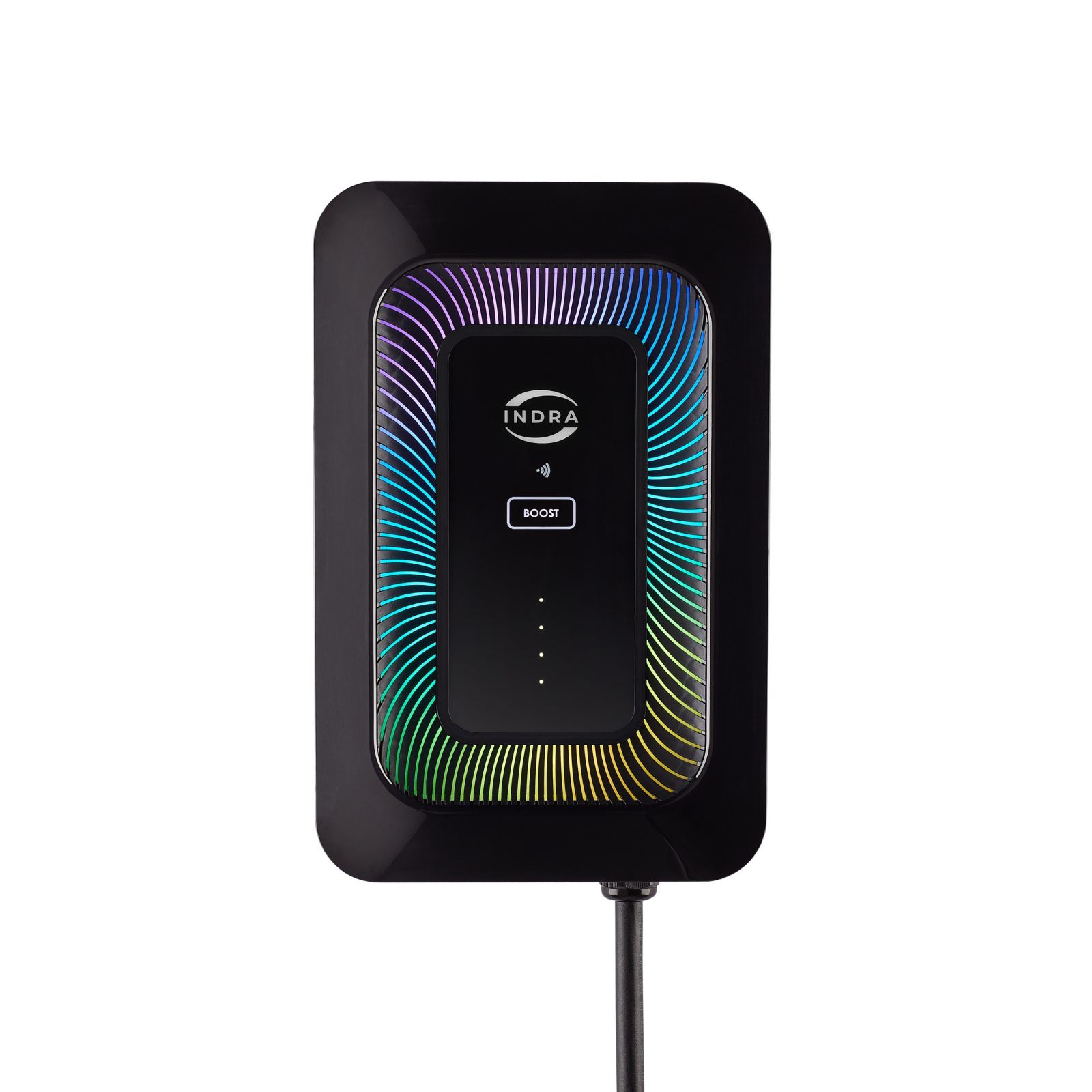 Indra Smart LUX – 7.4kW EV Charger – Tethered – 6.5m Cable