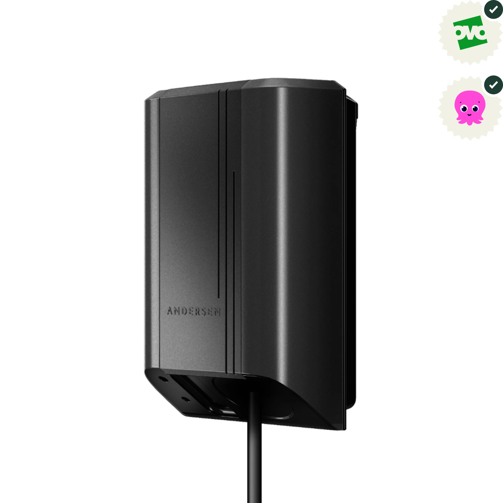 Andersen Quartz – 7kW EV Charger – Tethered – 5m or 8.5m Cable