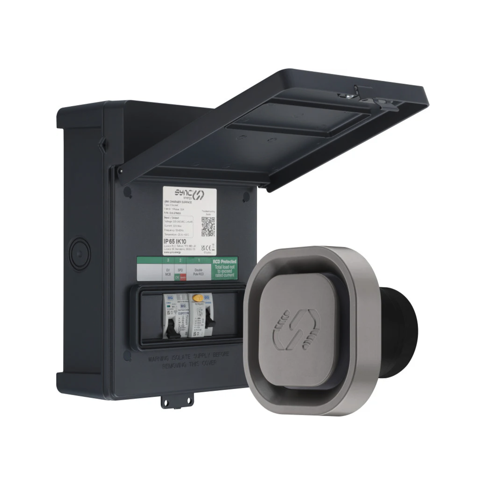 Sync Energy EVLS7MS-01 – 7.4kW EV Charger