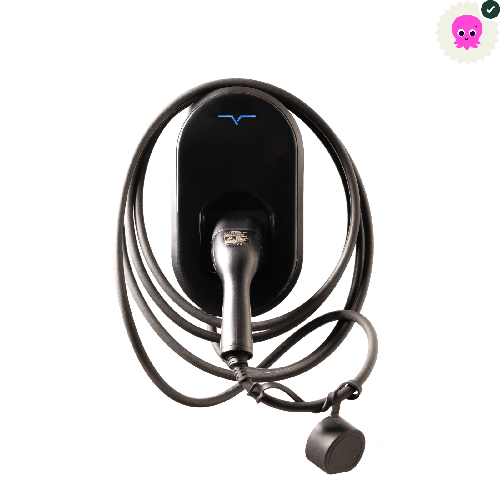 VCHRGD Seven Pro – 7.4kW EV Charger – Tethered – 7.5m Cable