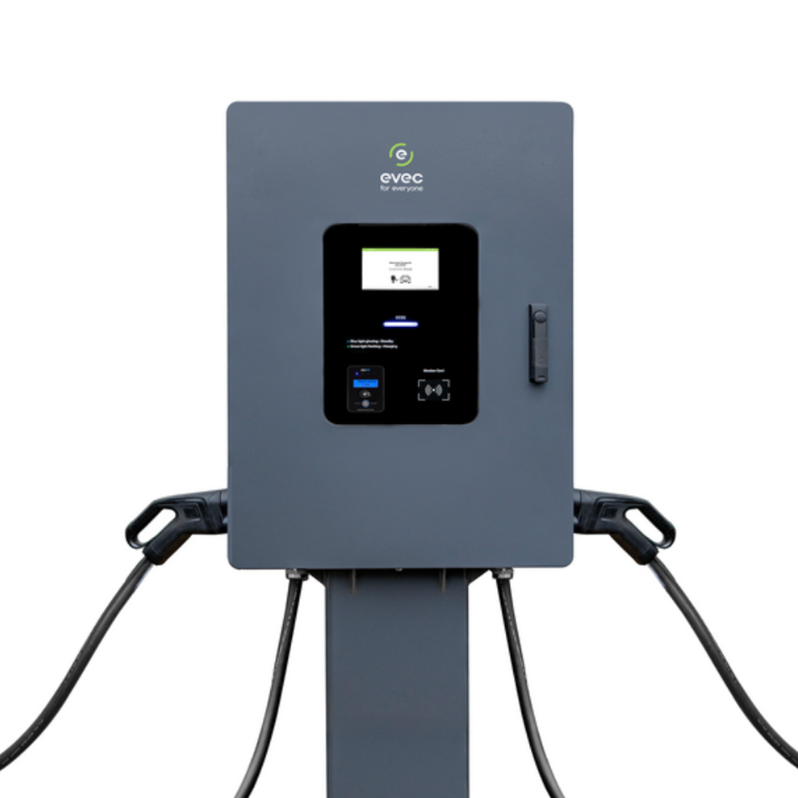 Evec vecBOLT Duo VEC40DC−DG – 40kW DC Rapid Charger – With Payment Terminal – Dual Gun