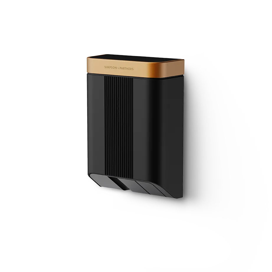 Simpson & Partners Home Series V3 Plus – Black body, Dark Copper Metal lid