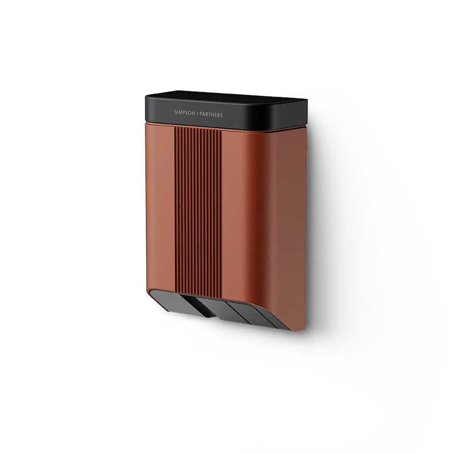 Simpson & Partners Home Series V3 Plus – Brick body, Black Metal lid