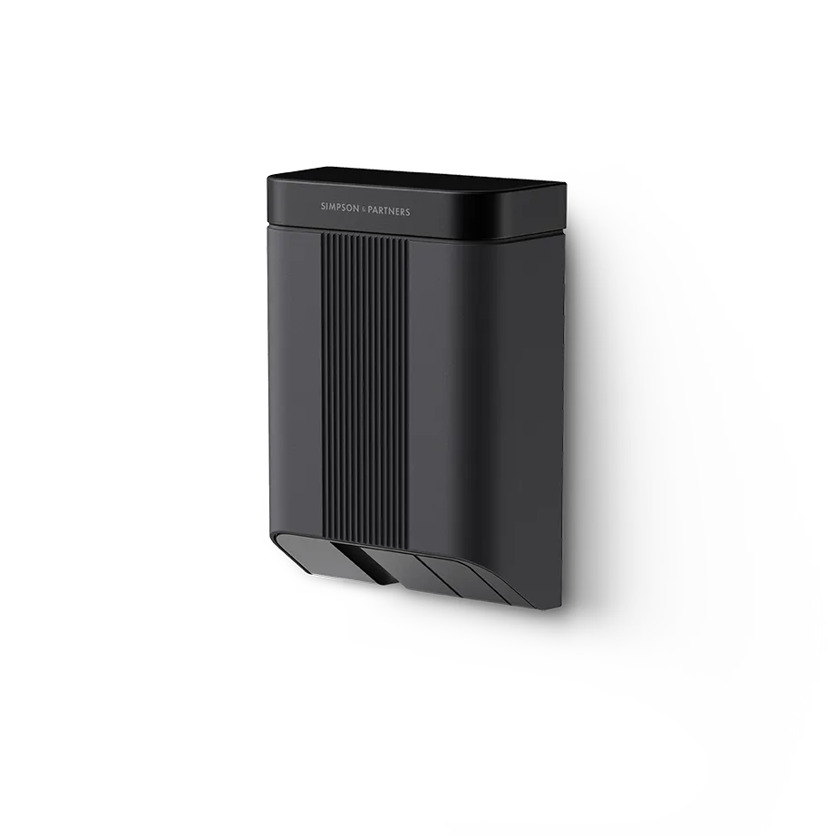 Simpson & Partners Home Series V3 Plus – Dark Grey body, Black Metal lid