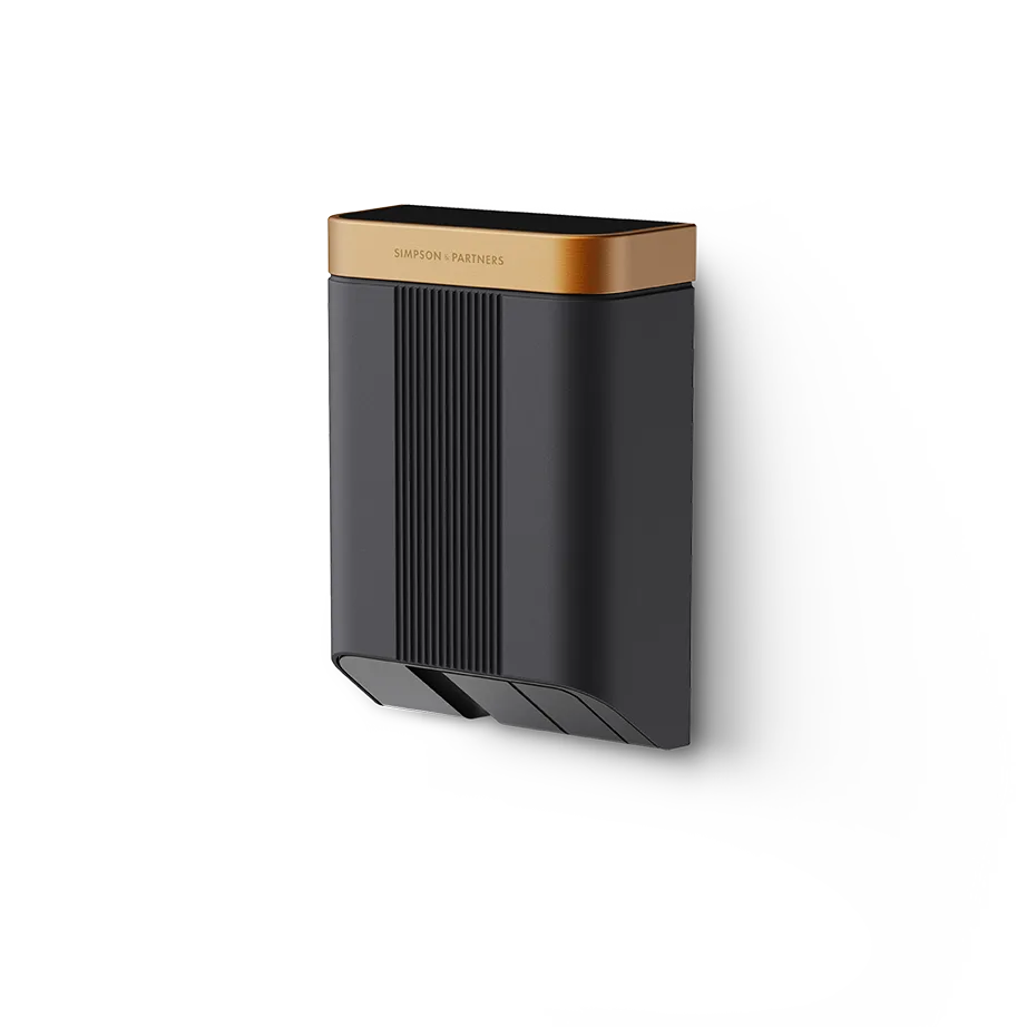 Simpson & Partners Home Series V3 Plus – Dark Grey body, Dark Copper Metal lid