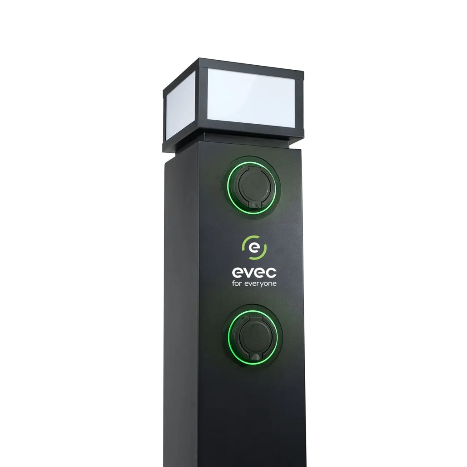 Evec EDP02 – 22kW Pedestal EV Charger - Dual Socket