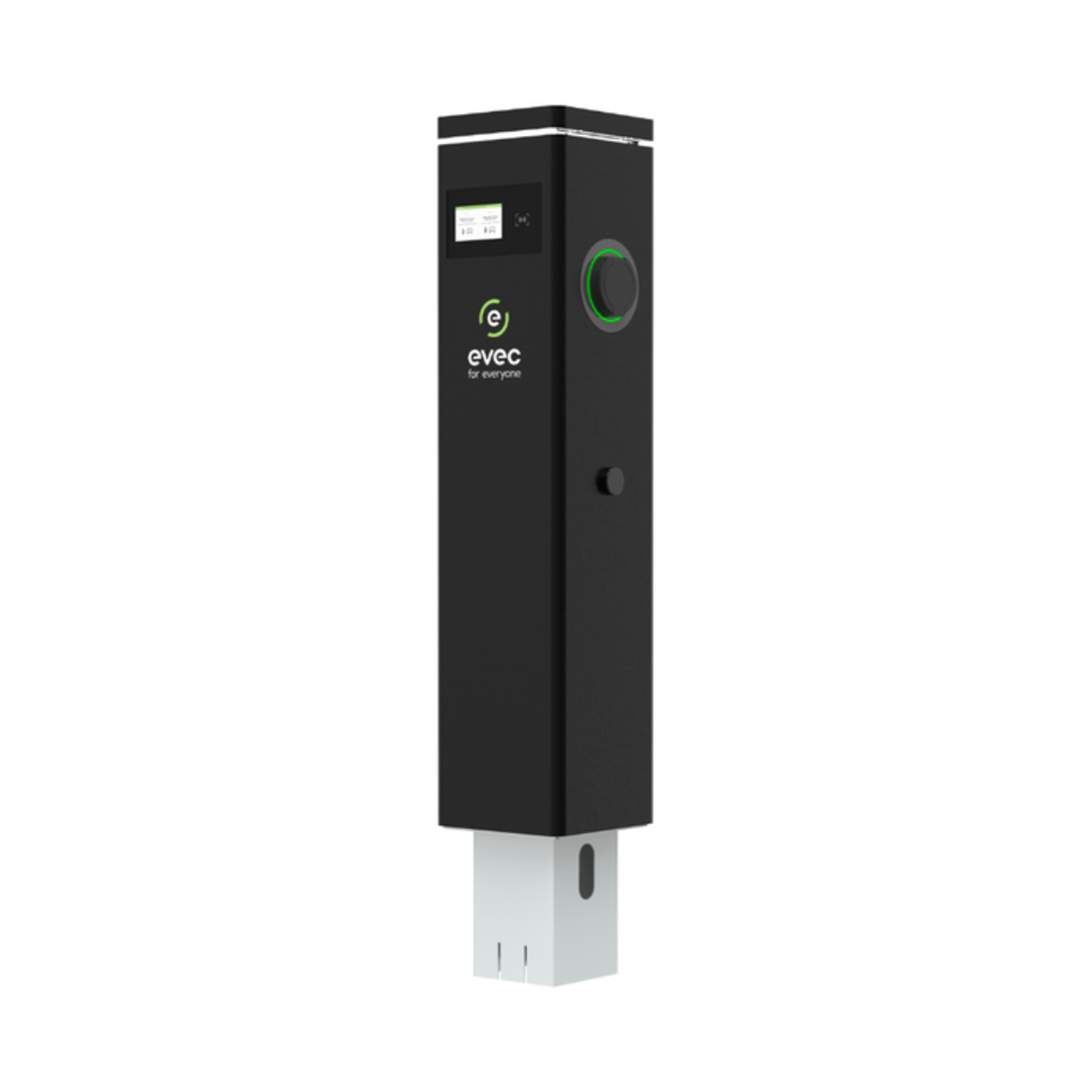 Evec EDP02-N – 22kW Pedestal EV Charger - Dual Socket