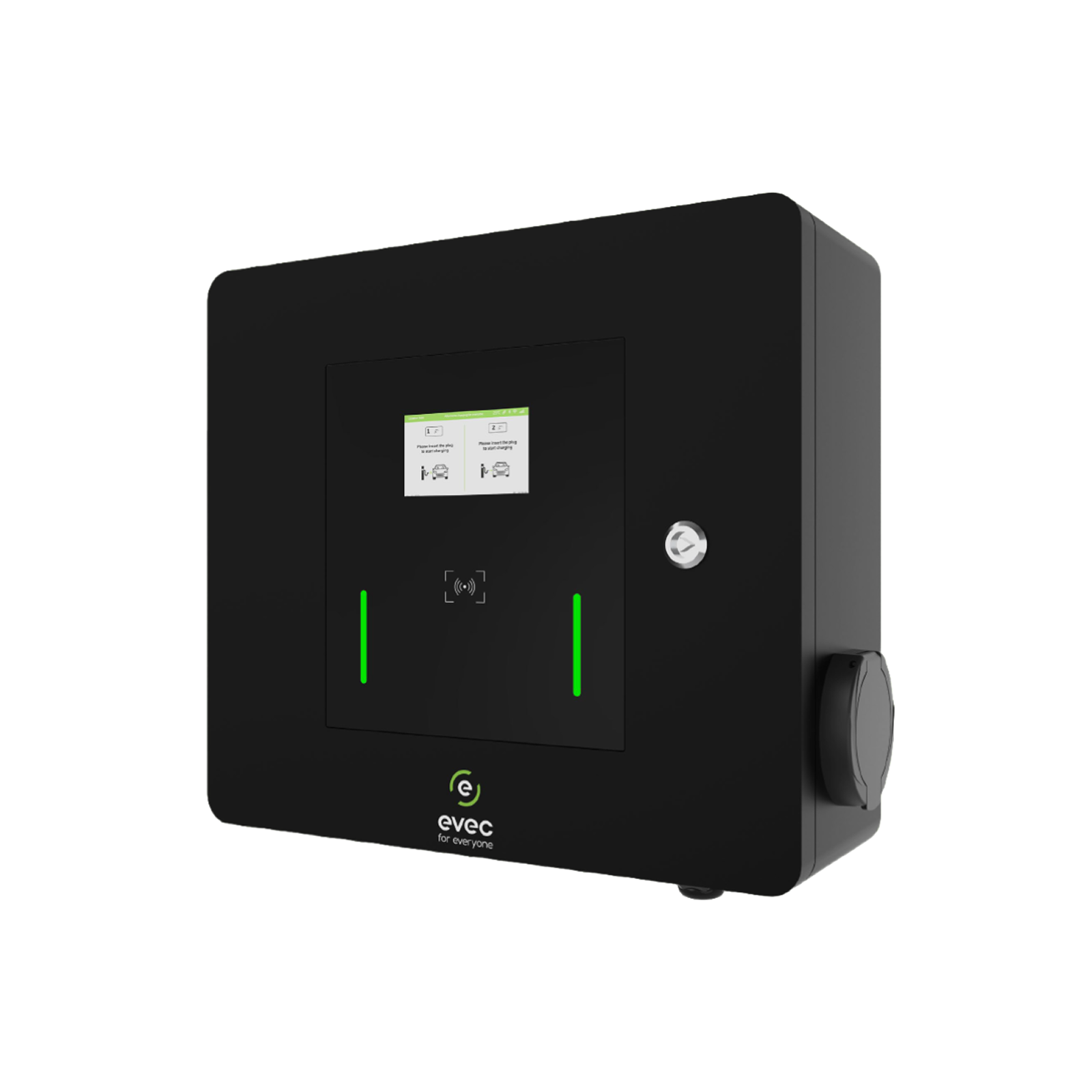 Evec EDW02 VECSPRINT – 22kW Dual Socketed Wall EV Charger