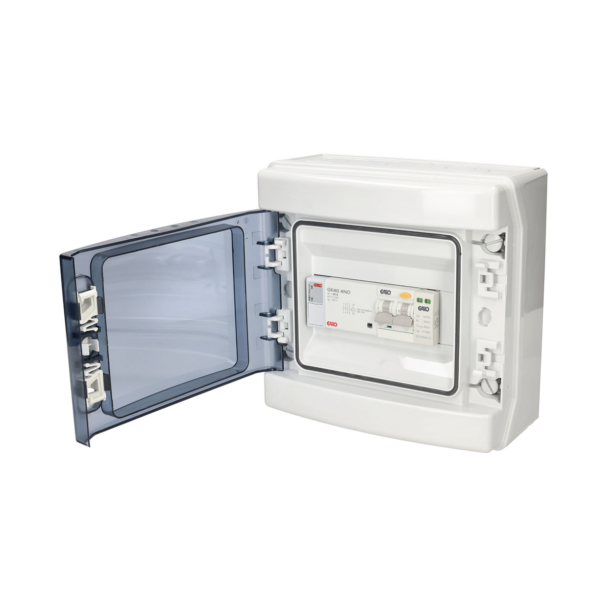 GARO GCS8EV40PME EV Consumer Unit – 40A Type A RCBO – PME & SPD – 8 Way IP65