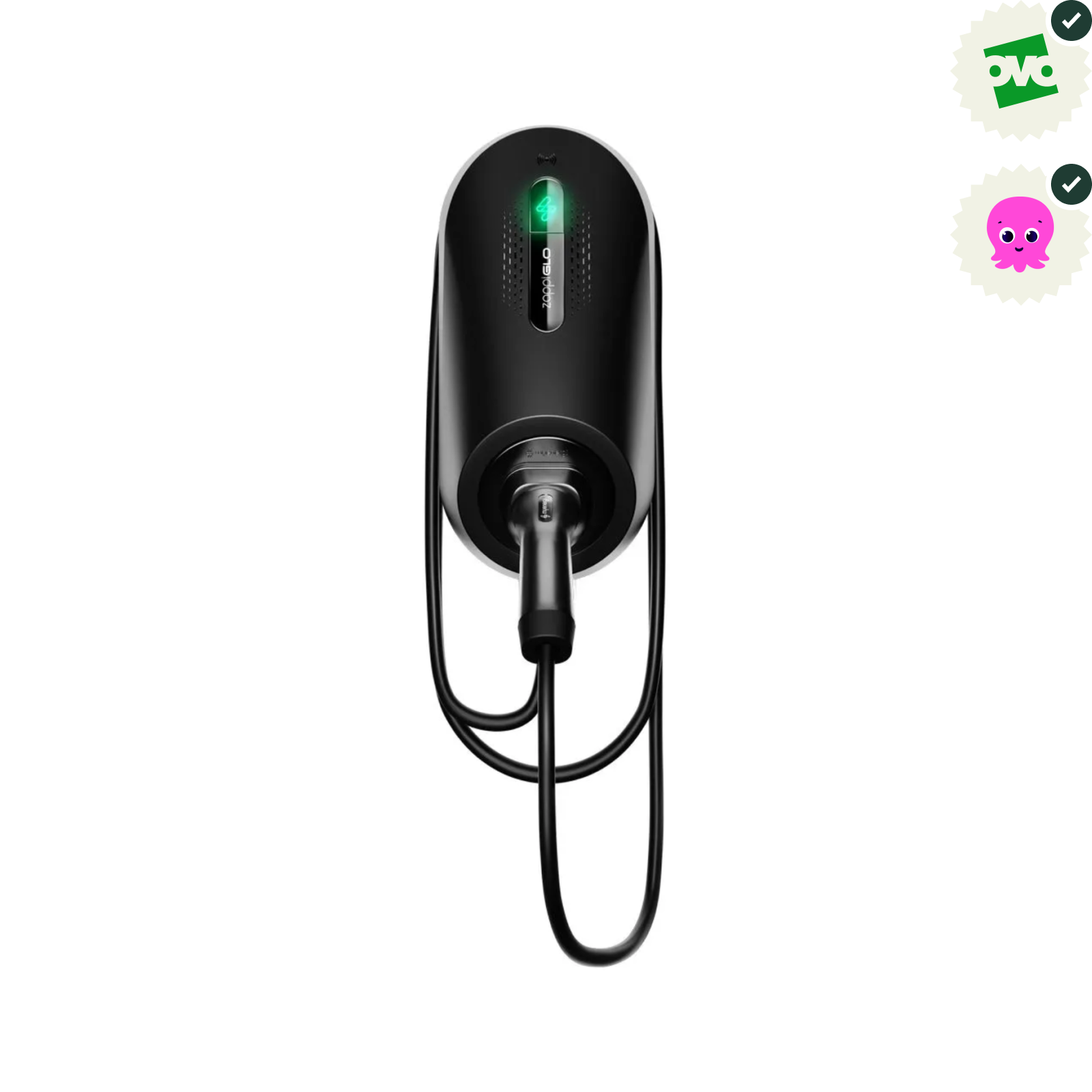 MyEnergi ZAPPI-3AS07T-G GLO – 7.4kW EV Charger – Tethered – 6.5m Cable