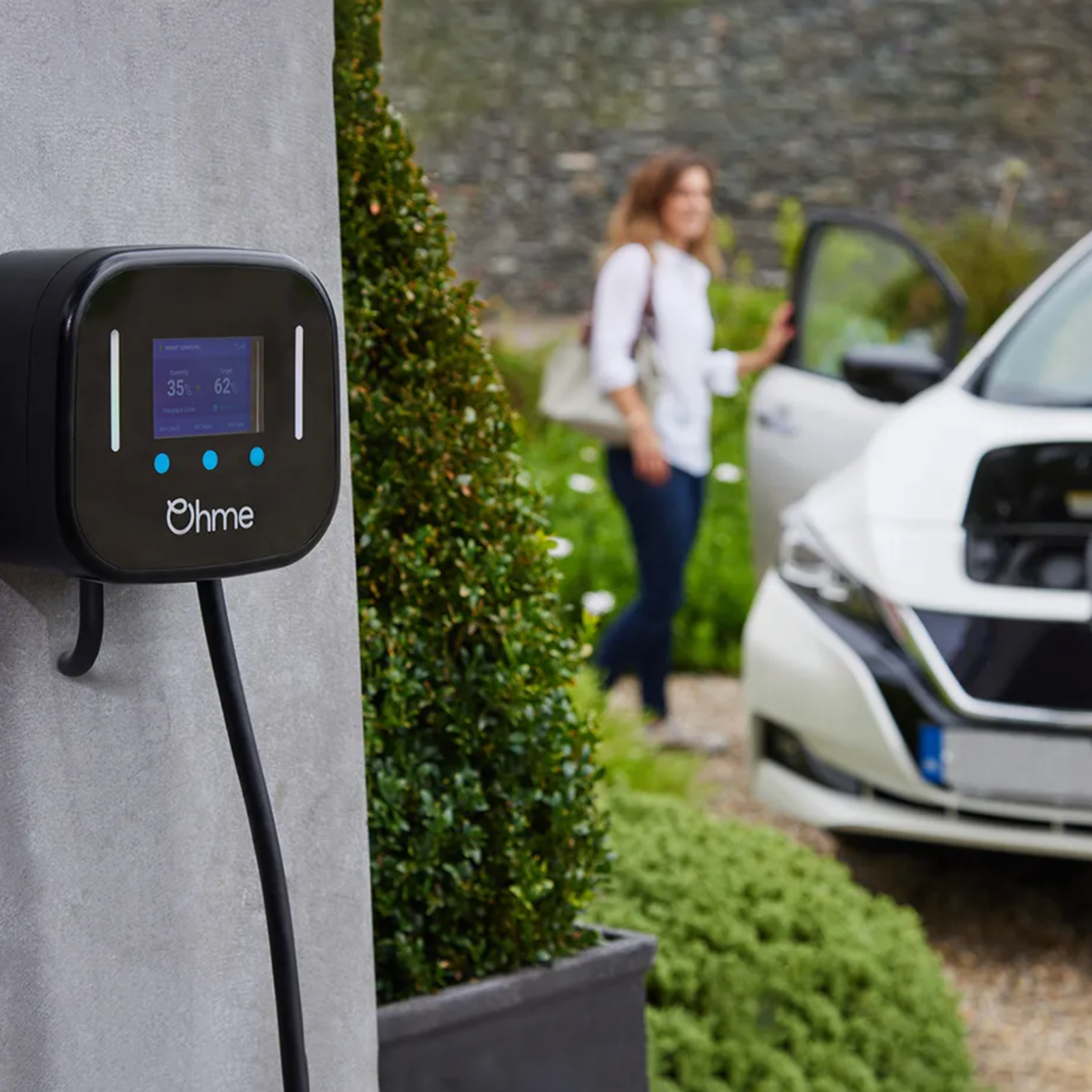 Ohme Home Pro – 7.4kW EV Charger – Tethered – 5m or 8m Cable