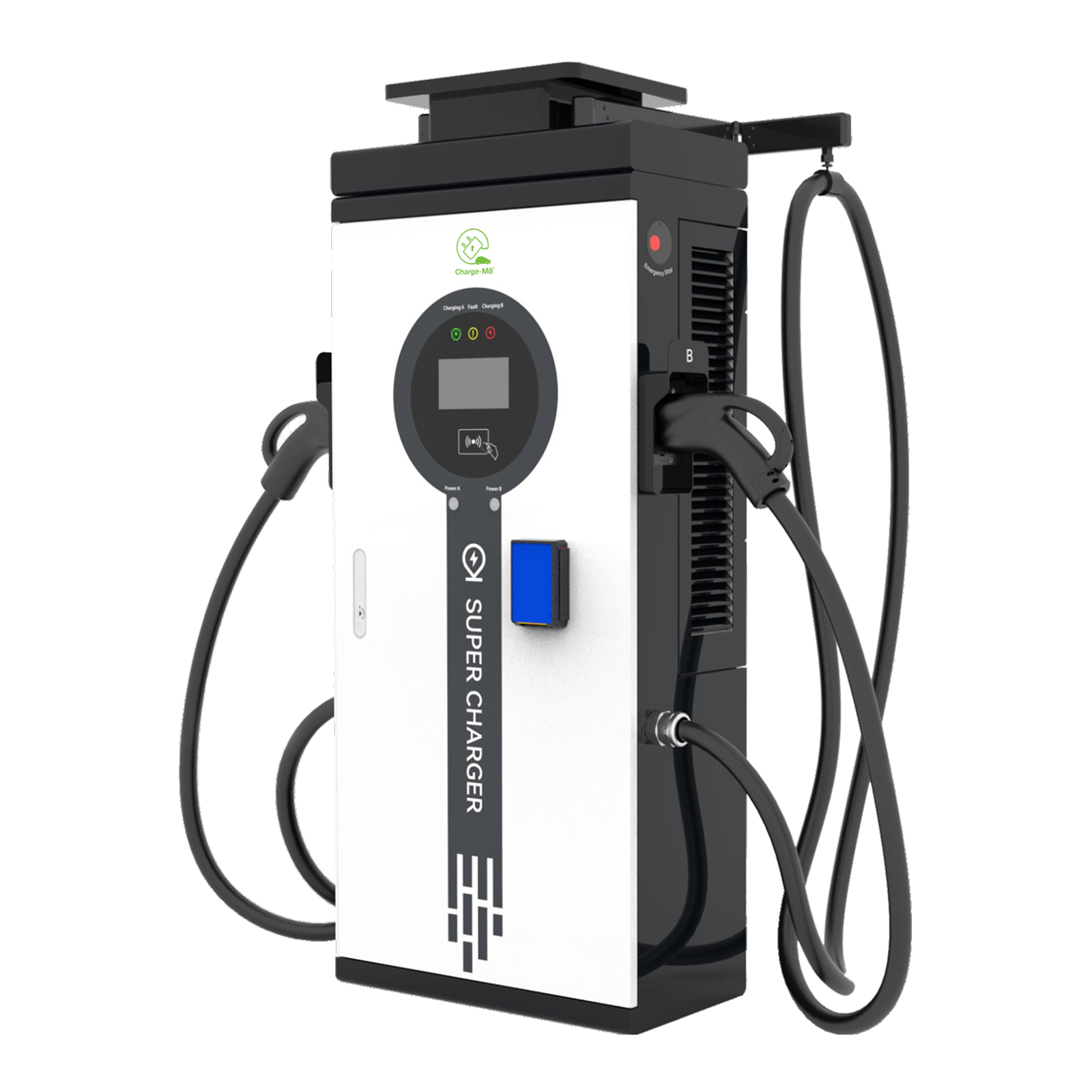 Charge-M8 Omega 450-4060 – 60kW DC Rapid Charger – Dual Gun
