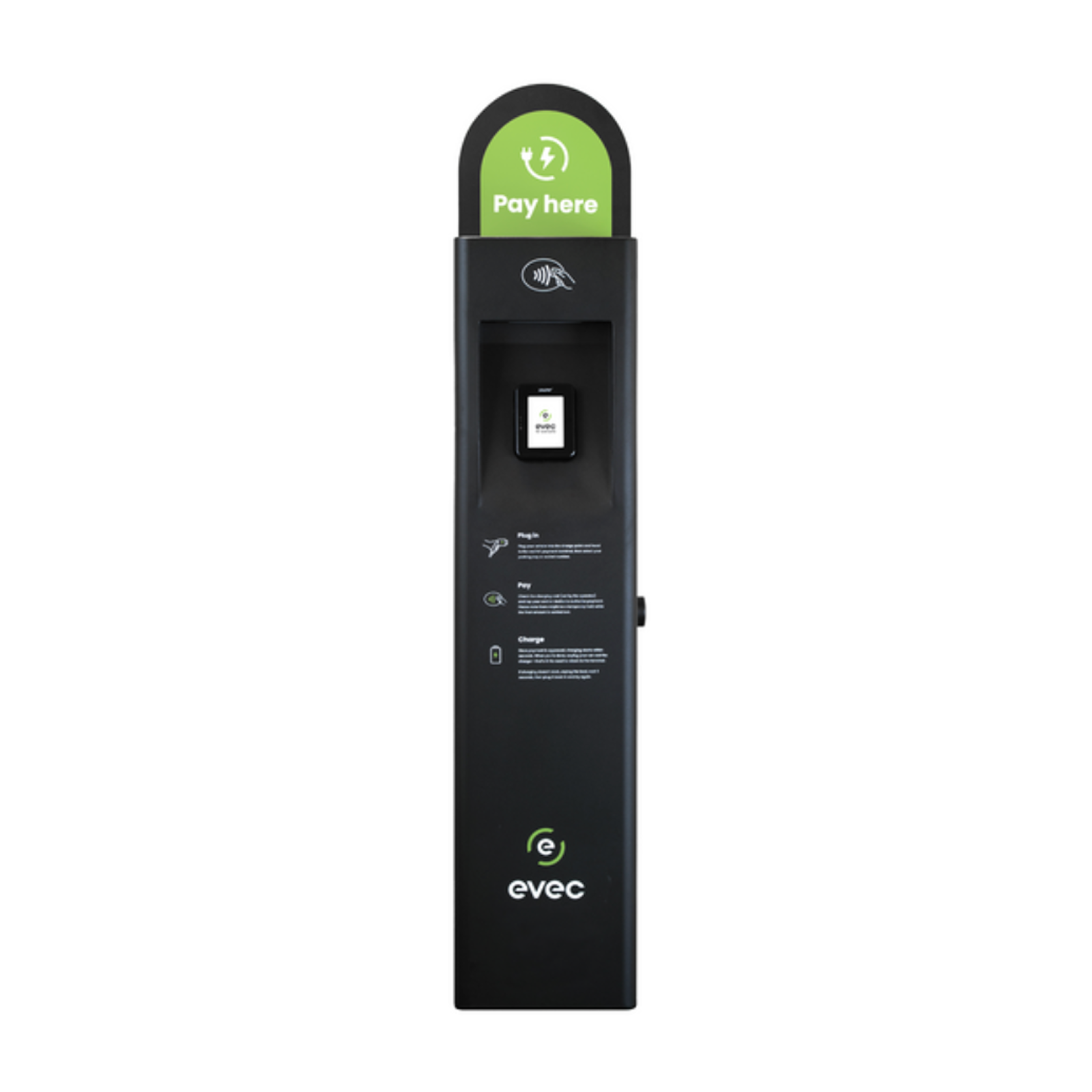 Evec PAY−TWR – Pillar Payment Terminal with Light Sensing Controller and PAYTER