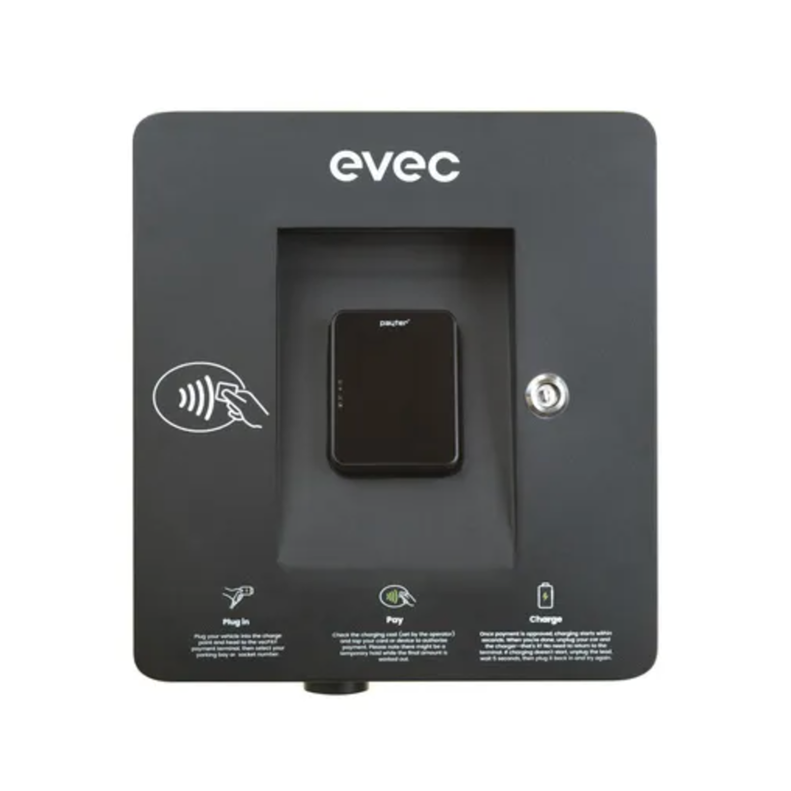 Evec PAY-WALL – Payment Wall Box with Light Sensing Controller and PAYTER