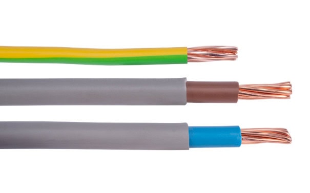 25mm flexi meter tails pack 1m brown blue and green yellow earth