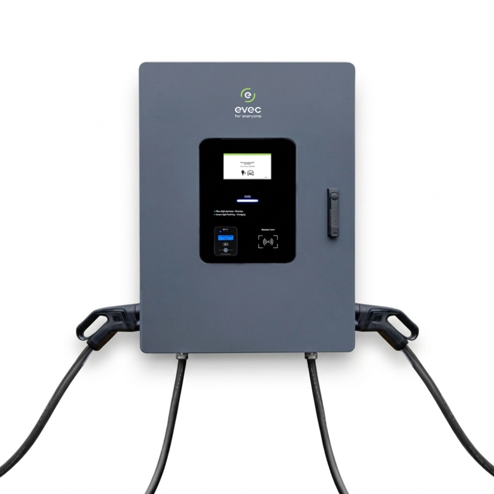 Evec vecBOLT Duo VEC40DC−DG – 40kW DC Rapid Charger – With Payment Terminal – Dual Gun
