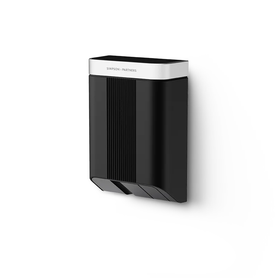Simpson & Partners Home Series V3 Plus – Black body, Silver Metal lid
