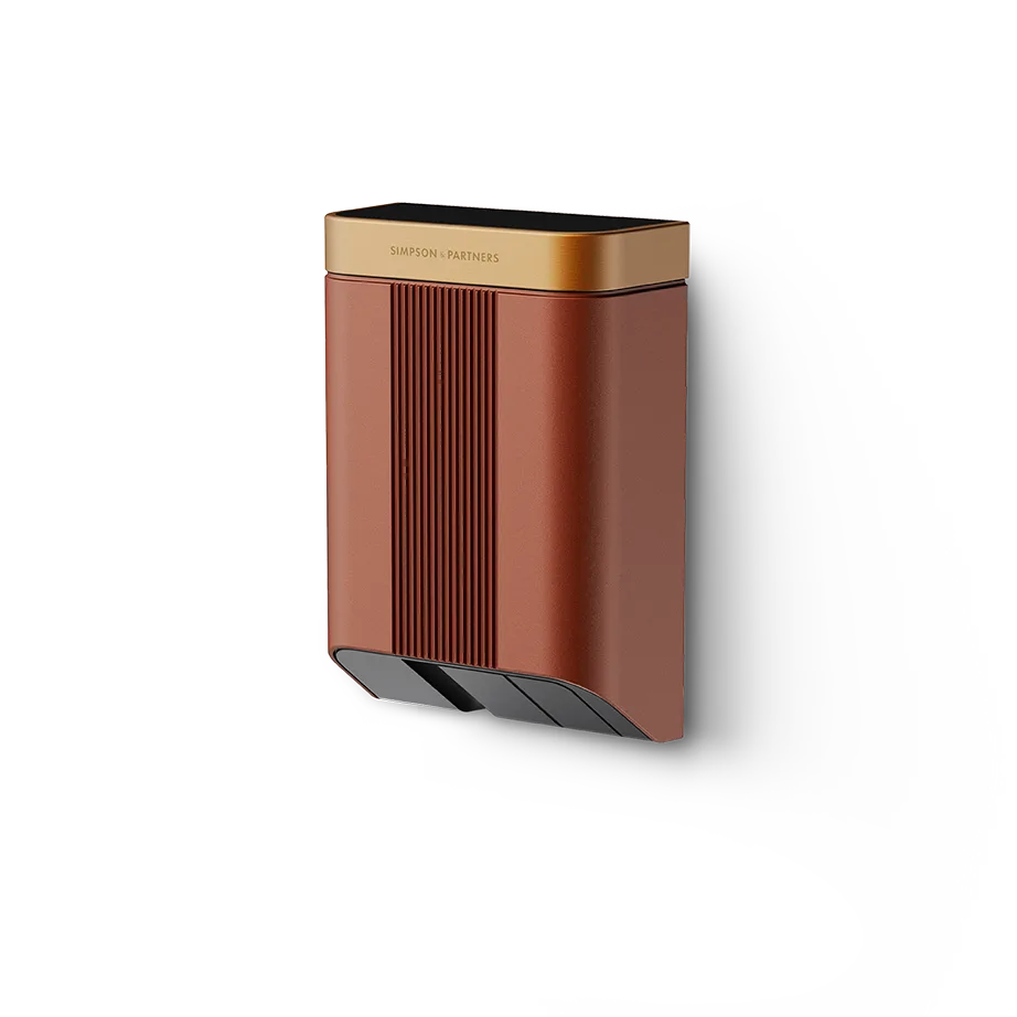 Simpson & Partners Home Series V3 Plus – Brick body, Dark Copper Metal lid