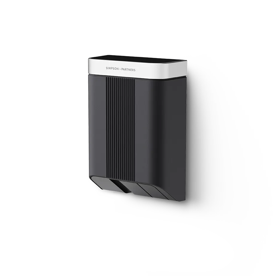 Simpson & Partners Home Series V3 Plus – Dark Grey body, Silver Metal lid