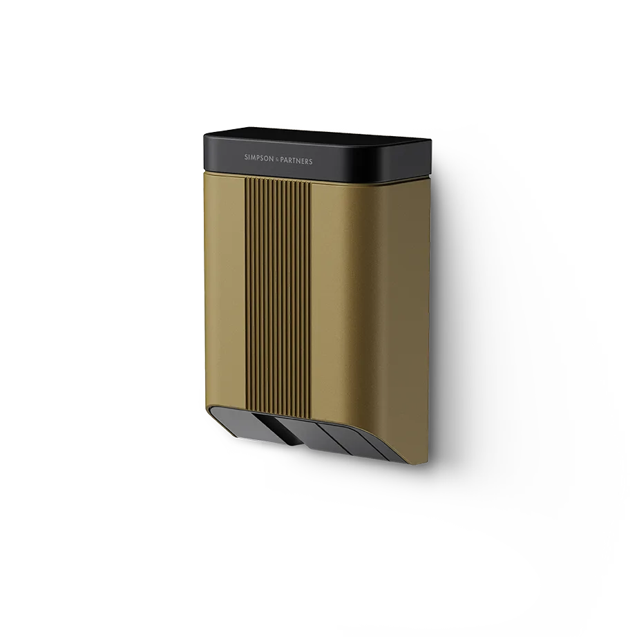 Simpson & Partners Home Series V3 Plus – Medium Bronze body, Black Metal lid