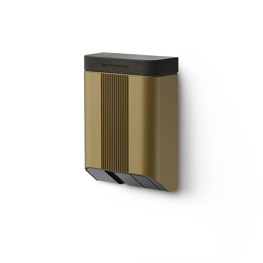 Simpson & Partners Home Series V3 Plus – Medium Bronze body, Charcoal Wood lid