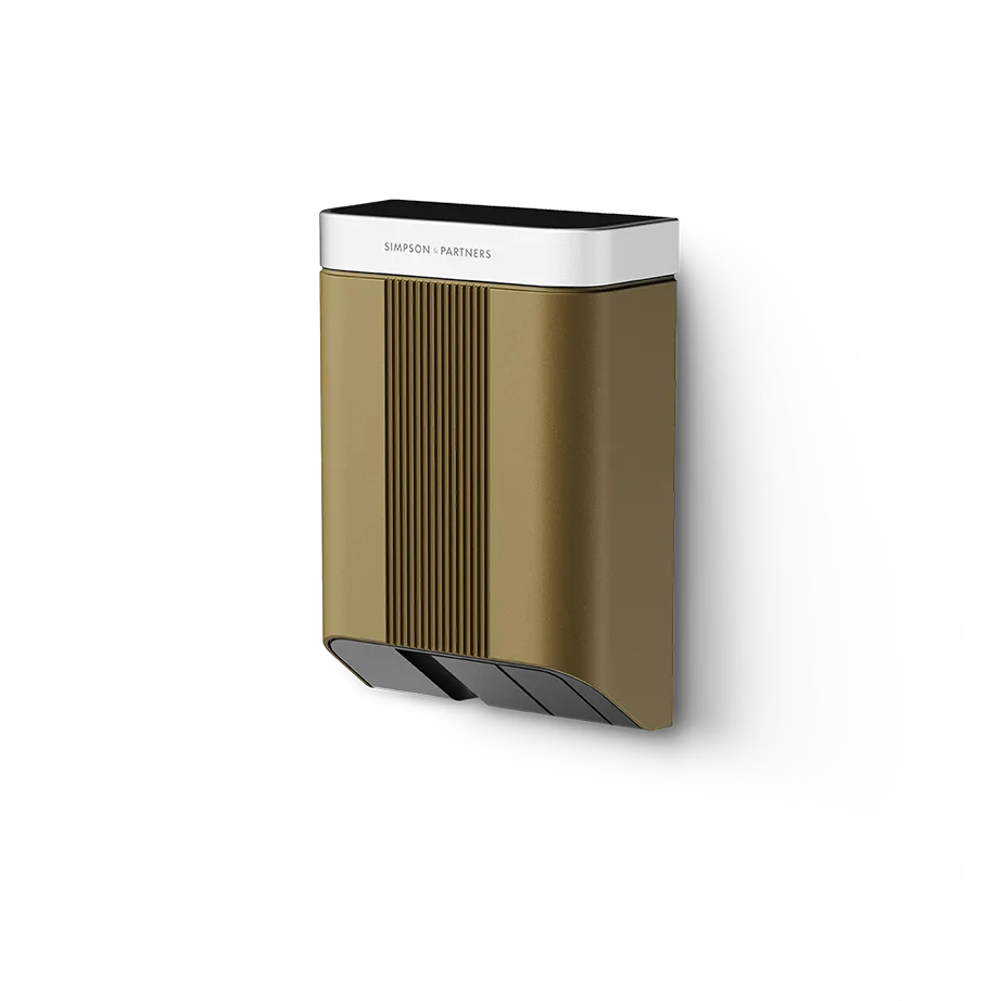 Simpson & Partners Home Series V3 Plus – Medium Bronze body, Silver Metal lid