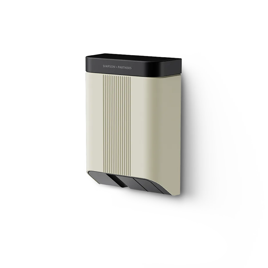 Simpson & Partners Home Series V3 Plus – Neutral body, Black Metal lid