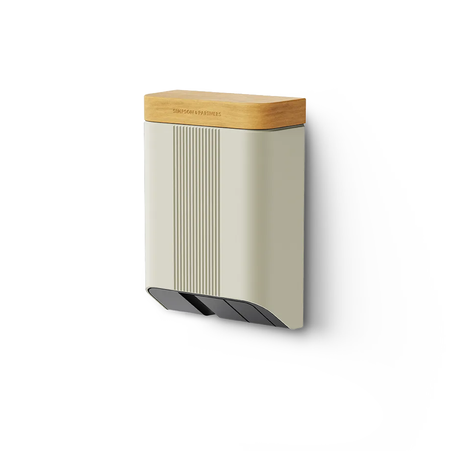 Simpson & Partners Home Series V3 Plus – Neutral body, Light Oak Wood lid