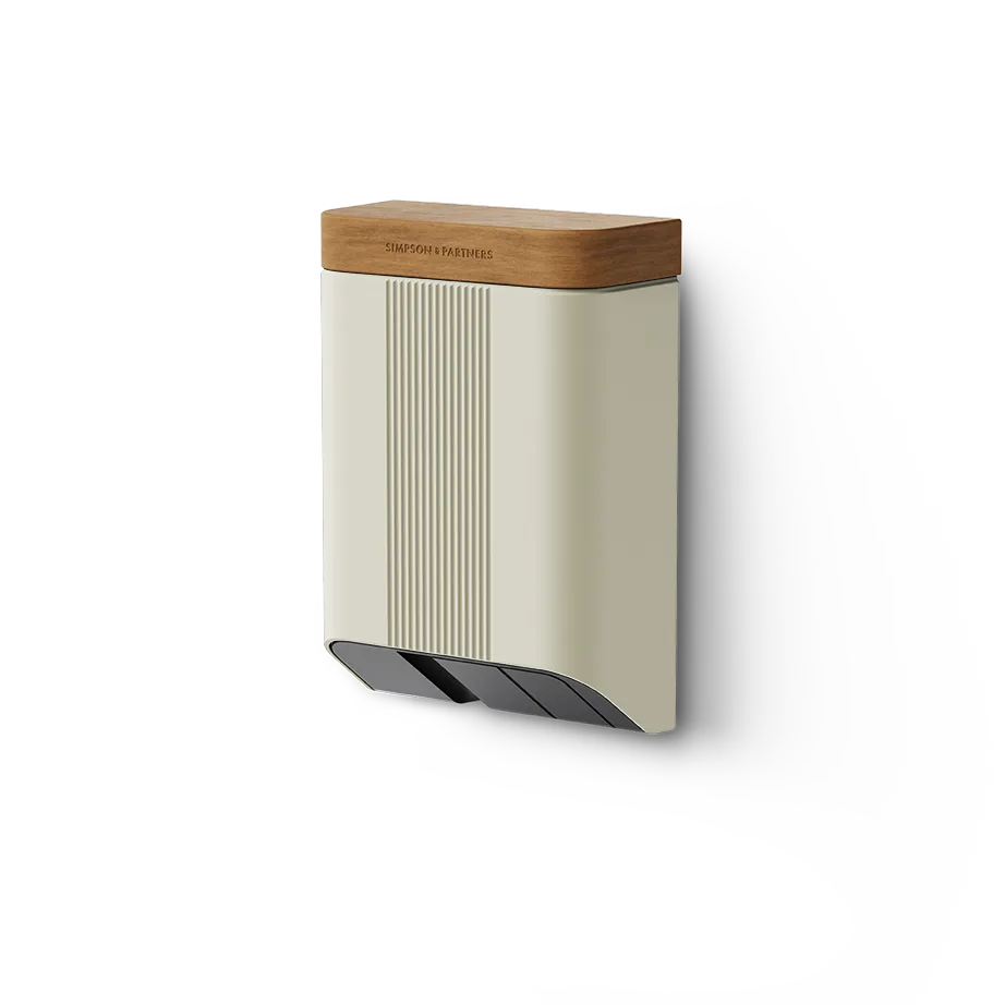 Simpson & Partners Home Series V3 Plus – Neutral body, Mid Oak Wood lid