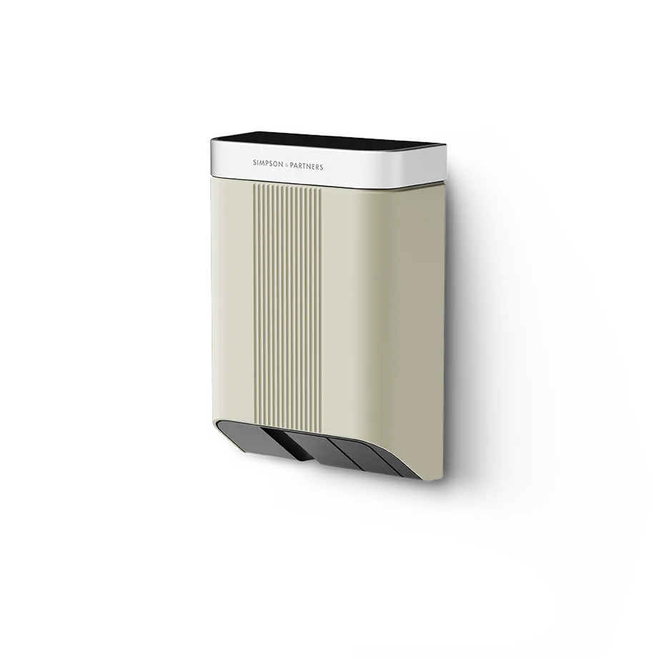 Simpson & Partners Home Series V3 Plus – Neutral body, Silver Metal lid